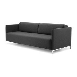 Grey 3-Seater Sofa - Sofas