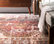 nuLOOM Traditional Olden Tribal Medallion Fringe Area Rug, Rust, 5'x7'9"