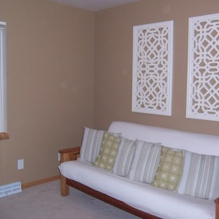 Guest Room With Futon Frame and Mattress