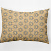 Chickens-go-round Easter Decorative Lumbar Pillow, Corn Yellow, 14x20"