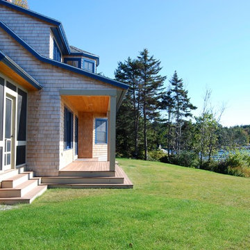 Contemporary, But Classic, Maine Oceanfront Home