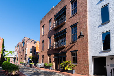 Minimalist exterior home photo in DC Metro