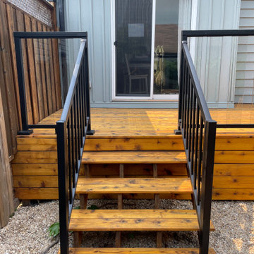 Cedar Deck Staining (Page St)