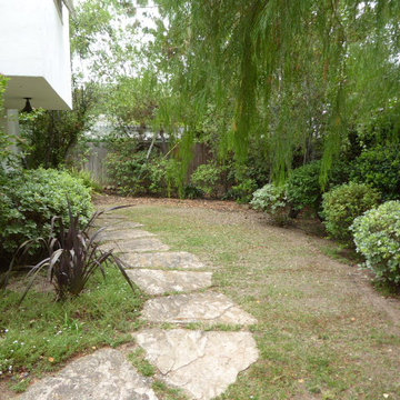 Curb Appeal Boost and Fire Pit Replace Lawns