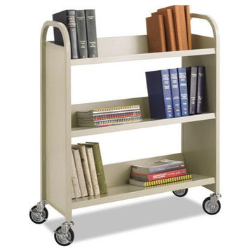 Steel Book Cart