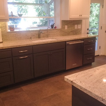 View of Sink and Backdoor