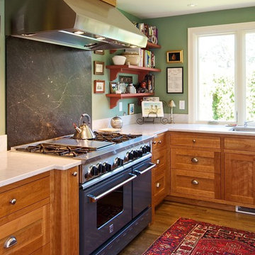 A colorful 48" BlueStar Range That is Perfect for Entertaining and Hosting