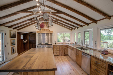 Elegant kitchen photo in Other