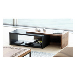 Jazz Adjustable Walnut Coffee Table - Coffee Tables