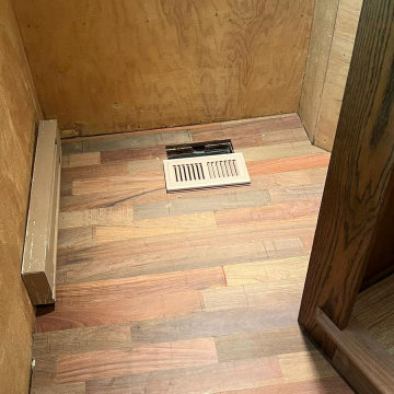 Installation: Hardwood floors & steps