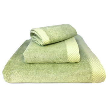 Resort Towel Collection - 3pc Towel Set- Sage