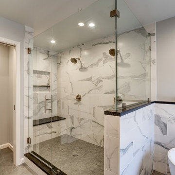 Contemporary Whole Home Renovation in Chevy Chase, MD.