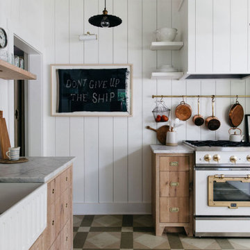 Kate Marker Leo Cottage Makeover with Big Chill Appliances