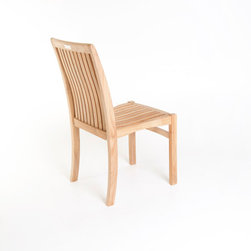 Wintons Teak Plato Stacking Chair - Outdoor Dining Chairs