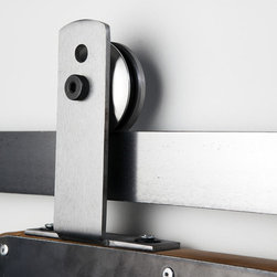 Rustica Hardware - Top Mount Ultramodern Barn Door Hardware - Barn Door Hardware