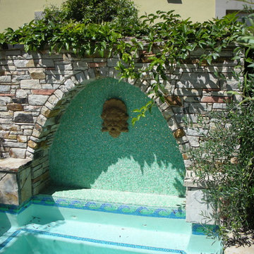 Custom Residential Pool and Spa Mosaic