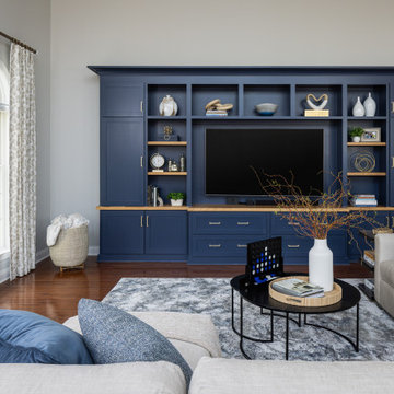 Transitional Retreat - Family Room Remodel & Scullery Kitchen - Haymarket, VA