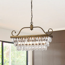 4-Light Chandelier - Chandeliers