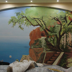 Mural. "Greek paysage" - Products