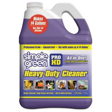 Pro Hd Heavy-Duty Cleaner, Unscented, 1 Gal Bottle, 4-Carton