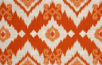 Guest Picks: Orange Fabrics for Year-Round Fanfare