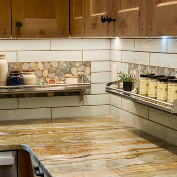 Rustic Elegance: A Cozy Cabin Kitchen Reimagined