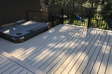 Before and After Deck Painting in Camas, WA