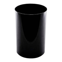 Kartell - Waste Basket, Matte Black - Wastebaskets