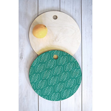 Craftbelly Topiary Forest Cutting Board Round, 11.5"x11.5"