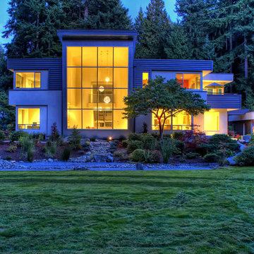 Ultra Contemporary Luxury House Plan 9850