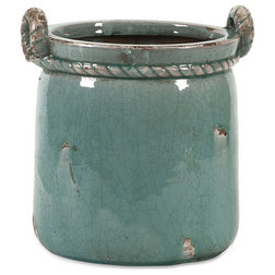 Farmhouse Outdoor Pots And Planters Appealing Arctic Planter, Small