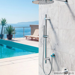 Waterline Outdoor Slide Shower - Outdoor Showers