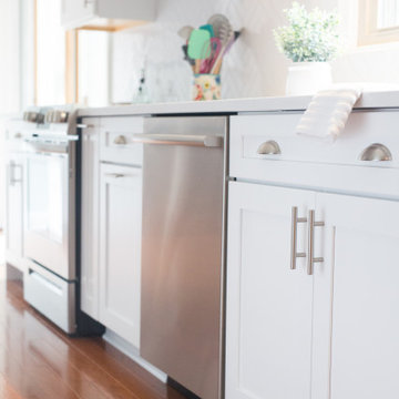Transitional Family Kitchen