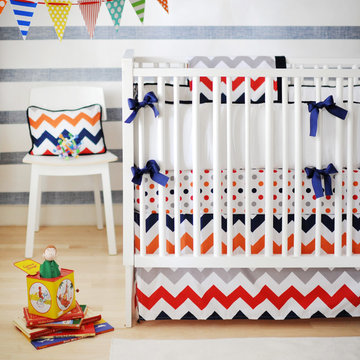 Zig Zag Baby in RugbyBaby Bedding Collection