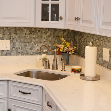Washington, DC White Kitchen Remodel