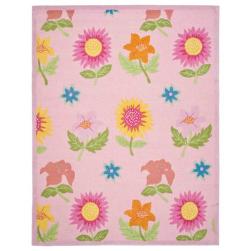 Safavieh Safavieh Kids SFK371A 7' Square Pink Rug