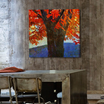 Brilliant Fall Maple I