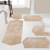 Waterford 5-Piece Bath Rug Set, Linen