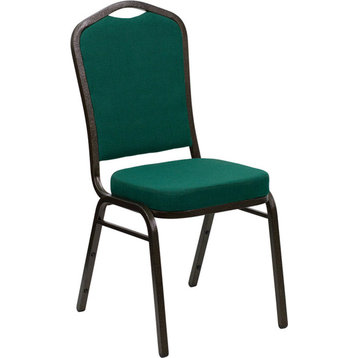 Flash Furniture Hercules Banquet Stacking Chair in Green