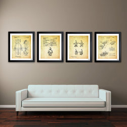 Lego Blueprint Fine Art - Prints And Posters