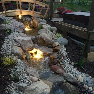 Water Feature Water Falls Installation Grand Rapids, MI