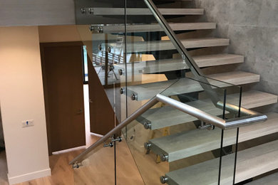 Trendy staircase photo in Seattle