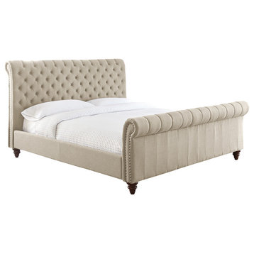 Steve Silver Swanson Queen Bed With Sand SS100QBEDS