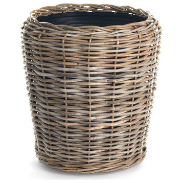 Woven Dry Basket Planter, 16.5" Diameter