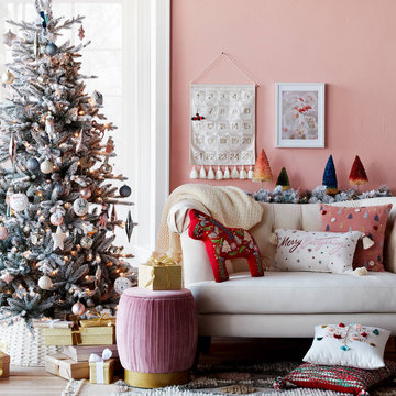Gold & Blush Bohemian Holiday Living Room Collection - Opalhouse™