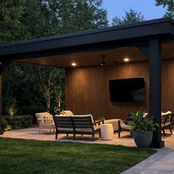 Forest Pavilion | Architectural Outdoor Living | Thornhill, Ontario