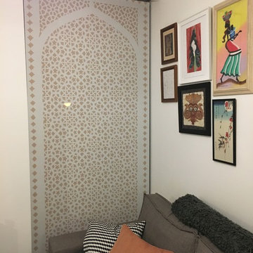 Delia Shades' "Moorish Arch" (shown at night)