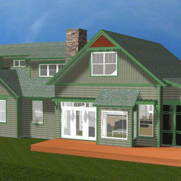 Adirondack Style Lake House
