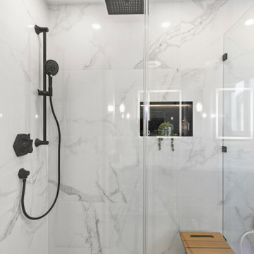 Complete main bathroom remodel, Santa Clara