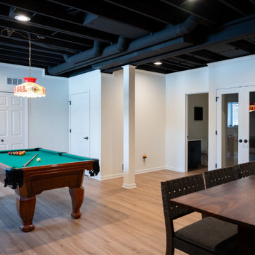 Finished Basement with Half Bath, Gym and Kids Play Area in Brighton, MI
